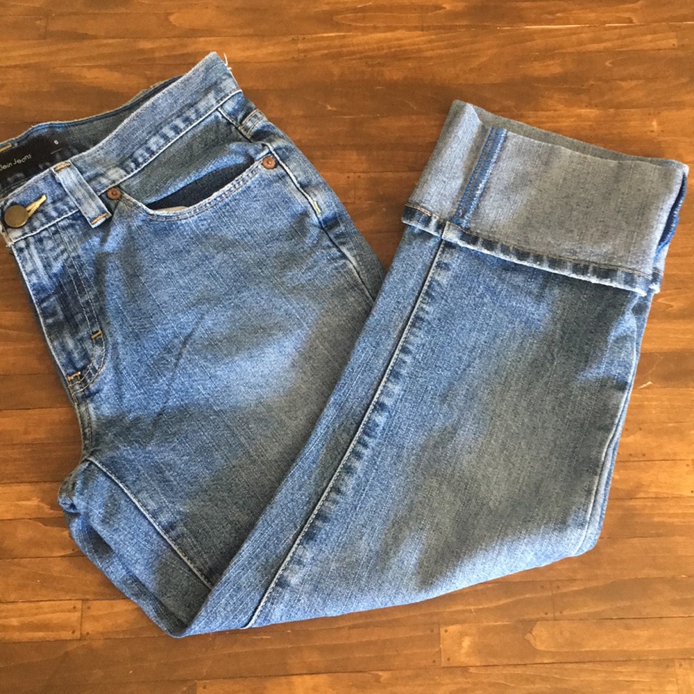 Vintage Calvin Klein cropped jeans
